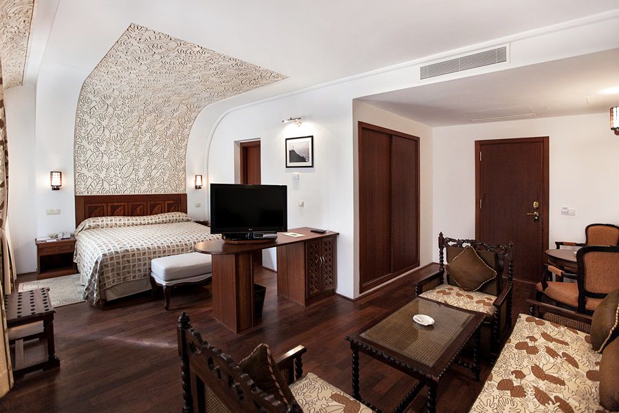 Grand Hotel Villa De France Tanger Eksteriør billede A room at the hotel