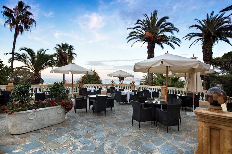 Grand Hotel Villa De France Tanger Eksteriør billede The restaurant
